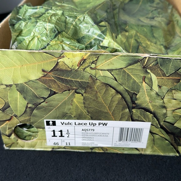 Adidas Vulc Lace Up Pharrell Blue - NEW - MNS11.5 - Picture 10 of 12